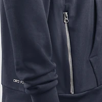 Women's Nike Navy Chicago Bears Sideline Standard Issue Dri-FIT Hoodie