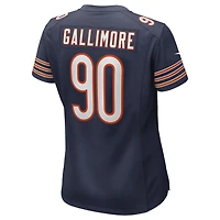 Maillot de match Nike Neville Gallimore bleu marine des Bears Chicago pour femmes