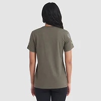 Women's Nike Olive Chicago Bears 2025 Salute to Service Sideline T-Shirt