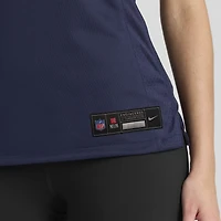 Women's Nike Qadir Ismail  Navy Chicago Bears Team Game Jersey