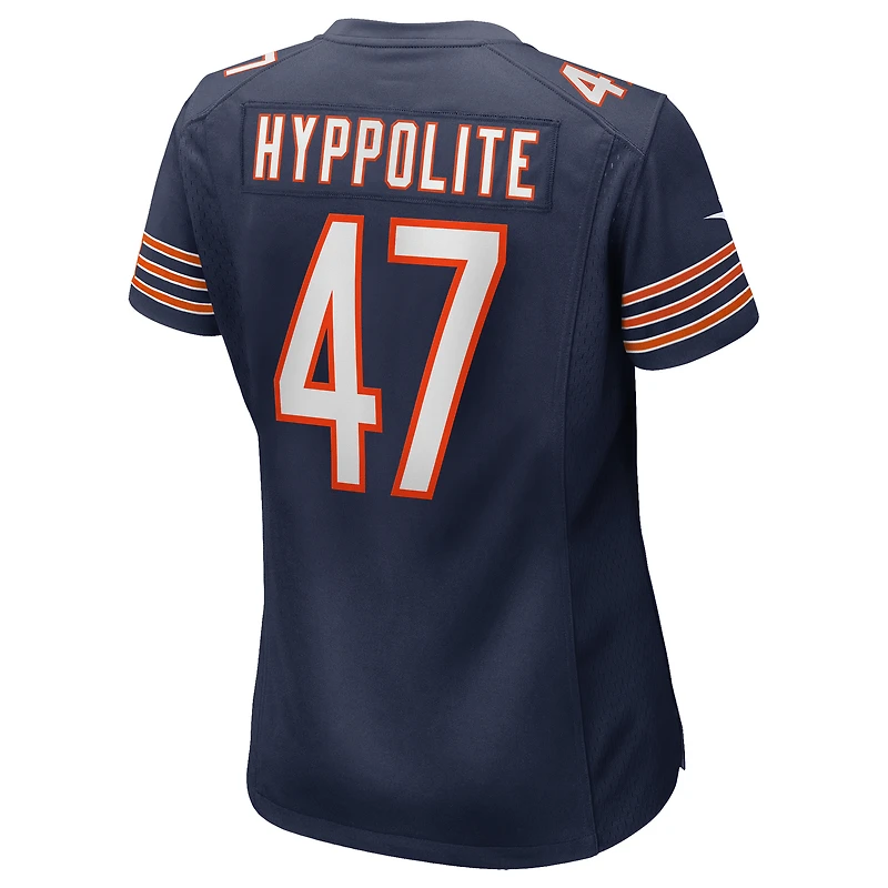 Women's Nike Ruben Hyppolite II  Navy Chicago Bears Team Game Jersey