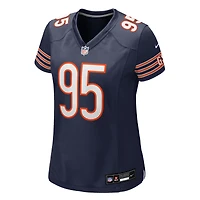Maillot Nike Shemar Turner bleu marine pour femme des Chicago Bears