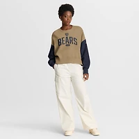 Sweat-shirt surdimensionné Nike Tan Chicago Bears pour femme