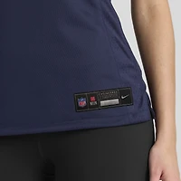 Maillot de match d'équipe des Chicago Bears Nike Zacch Pickens pour femme, bleu marine