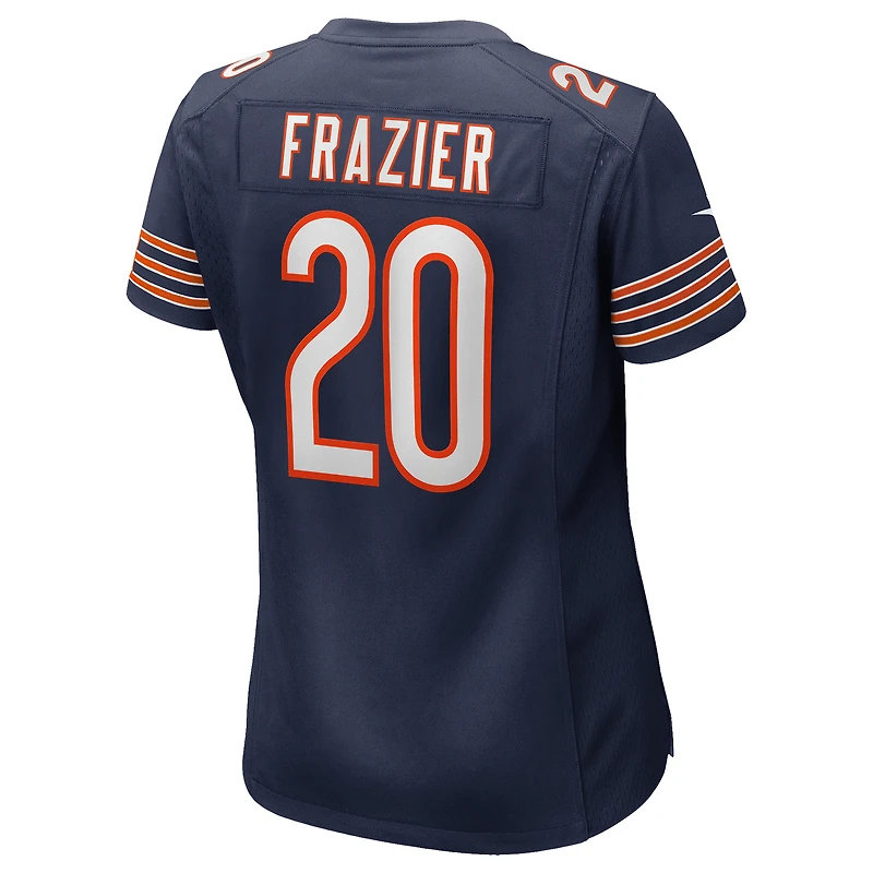 Maillot Nike Zah Frazier bleu marine pour femme des Chicago Bears