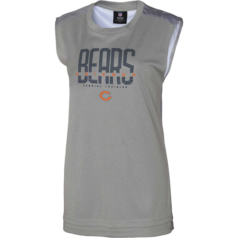 Women's Outerstuff  Gray Chicago Bears No Sweat Tank Top