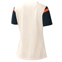 Démarreur blanc Chicago Bears Kick-Starter pour femme - T-shirt à encolure en V
