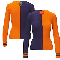 Pull cargo STAUD pour femmes, marine/orange, Chicago Bears