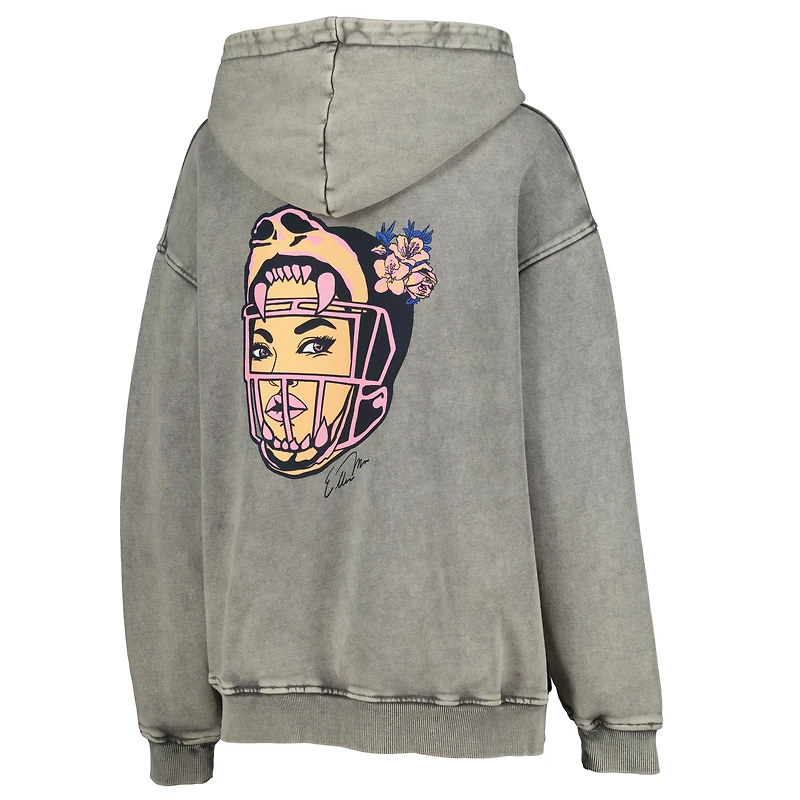 Women's The Wild Collective  Gray Chicago Bears x Ellen Ma 2024 History Month Collection Pullover Hoodie