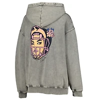 Women's The Wild Collective  Gray Chicago Bears x Ellen Ma 2024 History Month Collection Pullover Hoodie