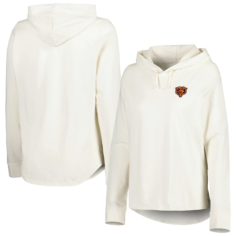 Chandail à capuchon en jersey Ashby Isles des Chicago Bears de Tommy Bahama pour femme, crème