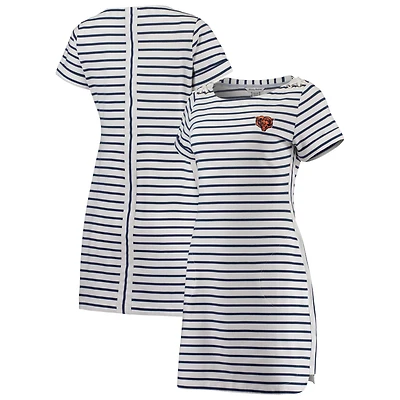 Robe rayée Jovanna Tri-Blend des Chicago Bears de Tommy Bahama pour femme, blanche