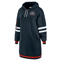 Robe à capuche bleu marine des Chicago Bears pour femme WEAR by Erin Andrews