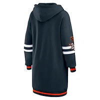 Robe à capuche bleu marine des Chicago Bears pour femme WEAR by Erin Andrews