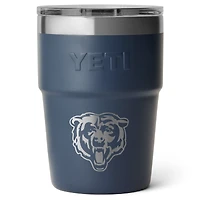Gobelet empilable Rambler YETI Chicago Bears Secondary 473 ml avec couvercle Magslider