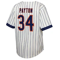Youth Mitchell & Ness Walter Payton Cream Chicago Bears Retired Player Name Number Baseball Jersey