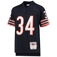 Maillot de joueur retraité Mitchell & Ness Walter Payton Navy Chicago Bears 1985 Legacy pour jeune