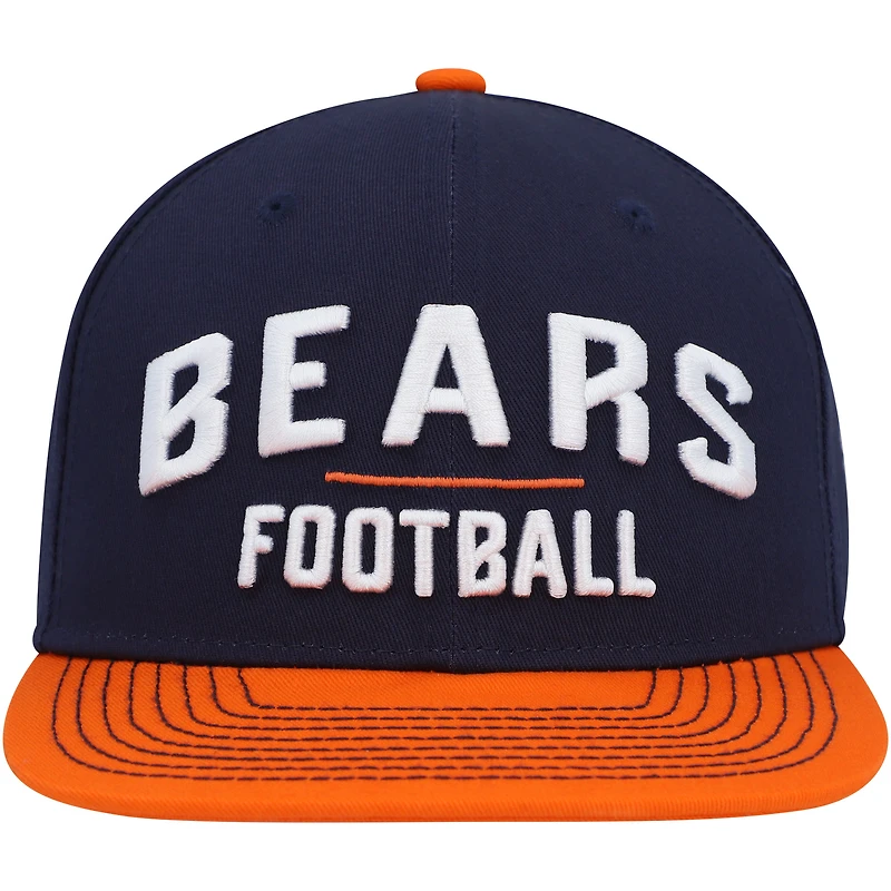 OST BEARS MARINE ORNGE NFL Junior VERROUILLAGE À BORD PLAT SNAPBACK HATYTH