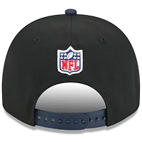 Youth New Era  Black/Navy Chicago Bears 2025 NFL Draft A-Frame 9FIFTY Snapback Hat
