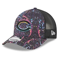 Casquette ajustable 9FORTY NFL Crucial Catch 2025 des Chicago Bears de New Era pour jeunes