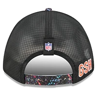 Casquette ajustable 9FORTY NFL Crucial Catch 2025 des Chicago Bears de New Era pour jeunes