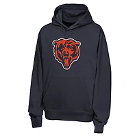 Sweat à capuche en polaire Nike Caleb Williams bleu marine Chicago Bears pour enfant