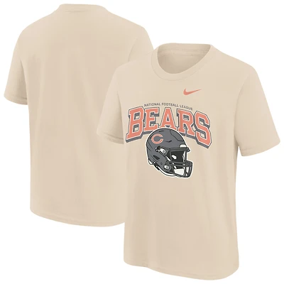 T-shirt Nike Easy Lane naturel pour jeunes Chicago Bears