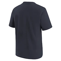 T-shirt Nike bleu marine avec logo principal des Chicago Bears pour jeune