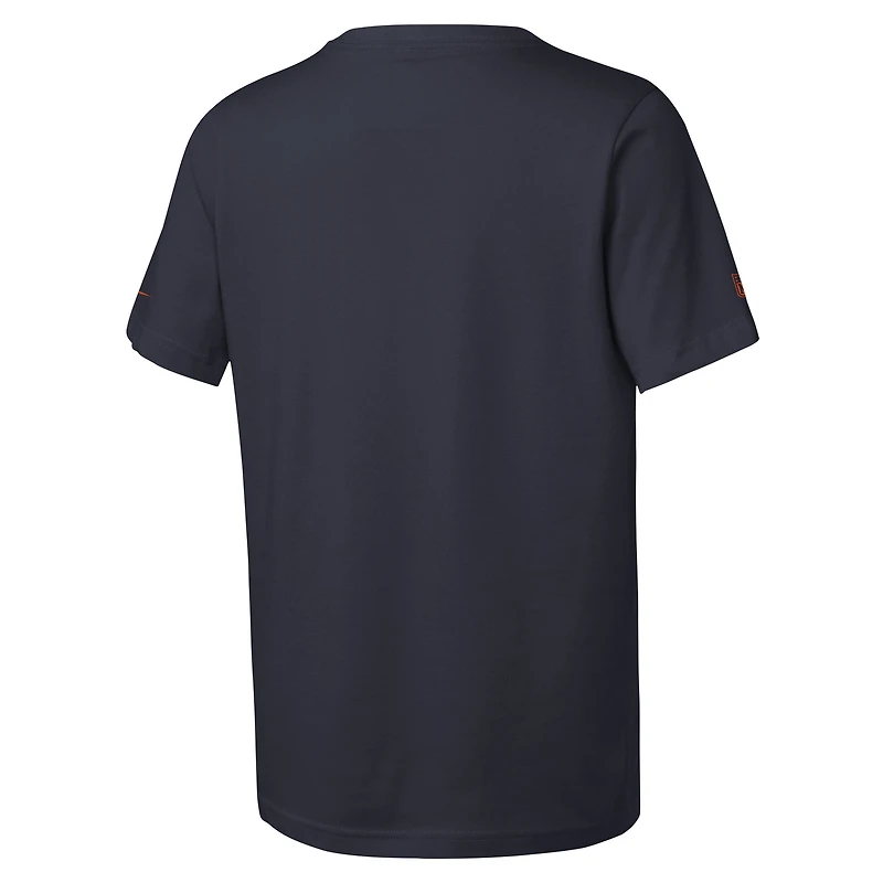 Youth Nike Navy Chicago Bears Sideline Team Issue T-Shirt