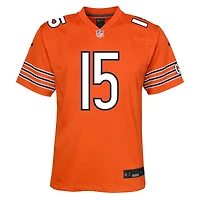 Youth Nike Rome Odunze Orange Chicago Bears Game Jersey