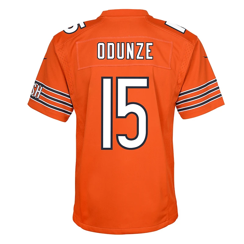 Youth Nike Rome Odunze Orange Chicago Bears Game Jersey