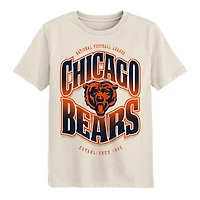 Youth Outerstuff Cream Chicago Bears Huddle T-Shirt