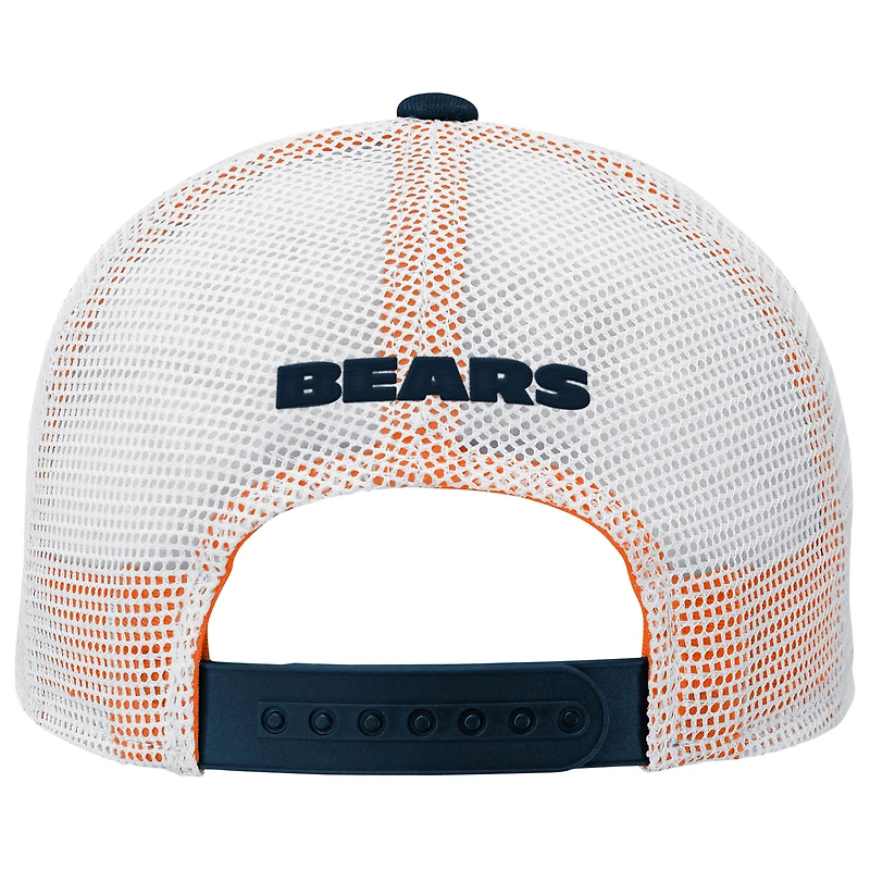 Youth Outerstuff Navy Chicago Bears Core Lockup Trucker Adjustable Hat