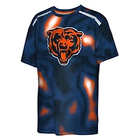 T-shirt Dri-Tek bleu marine pour jeunes des Chicago Bears