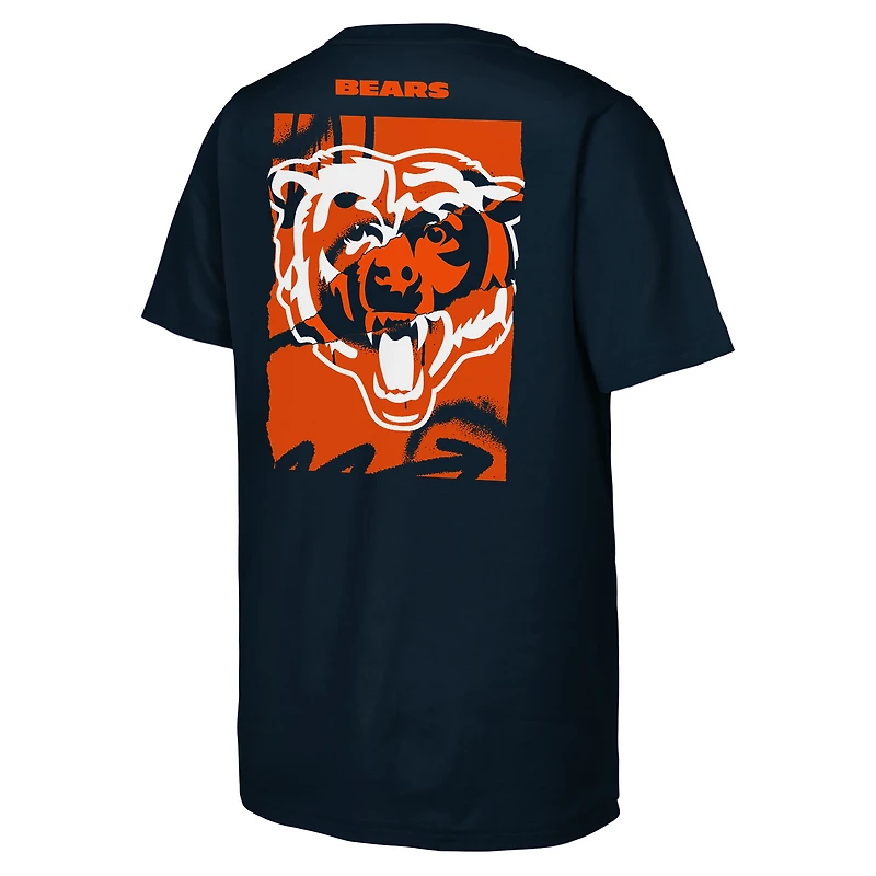 Youth Outerstuff Navy Chicago Bears Posterize T-Shirt