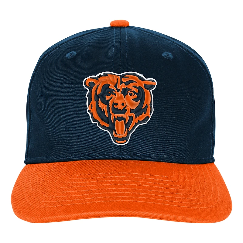 Youth Outerstuff  Navy Chicago Bears True Retro Adjustable Hat