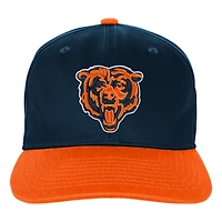 Youth Outerstuff  Navy Chicago Bears True Retro Adjustable Hat