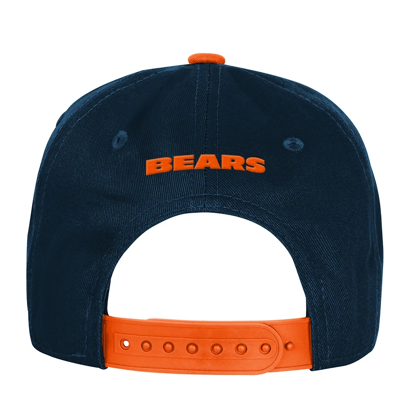 Youth Outerstuff  Navy Chicago Bears True Retro Adjustable Hat