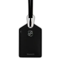 Chicago Blackhawks Personalized Leather Luggage Tag