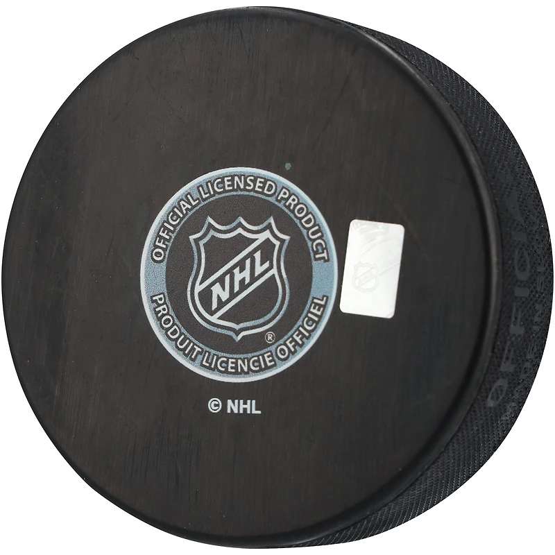 Bobby Hull Chicago Blackhawks Autographed Hockey Puck with Multiple Inscriptions