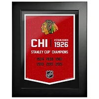 Blackhawks de Chicago - Oeuvre encadrée Team Empire 12'' x 16''