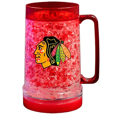 Blackhawks de Chicago - 16oz. Tasse de congélation lumineuse