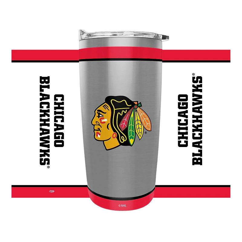 Blackhawks de Chicago 20oz. Gobelet d'équipe en acier inoxydable