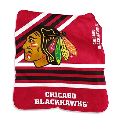 Chicago Blackhawks 50'' x 60'' Team Plush Raschel Throw Blanket