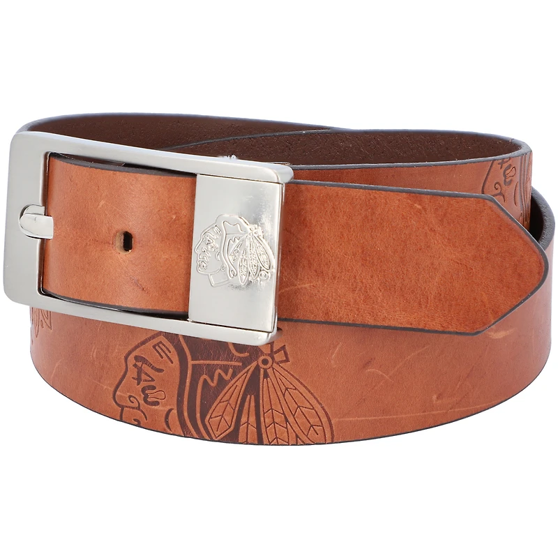 Chicago Blackhawks Brandish Leather Belt