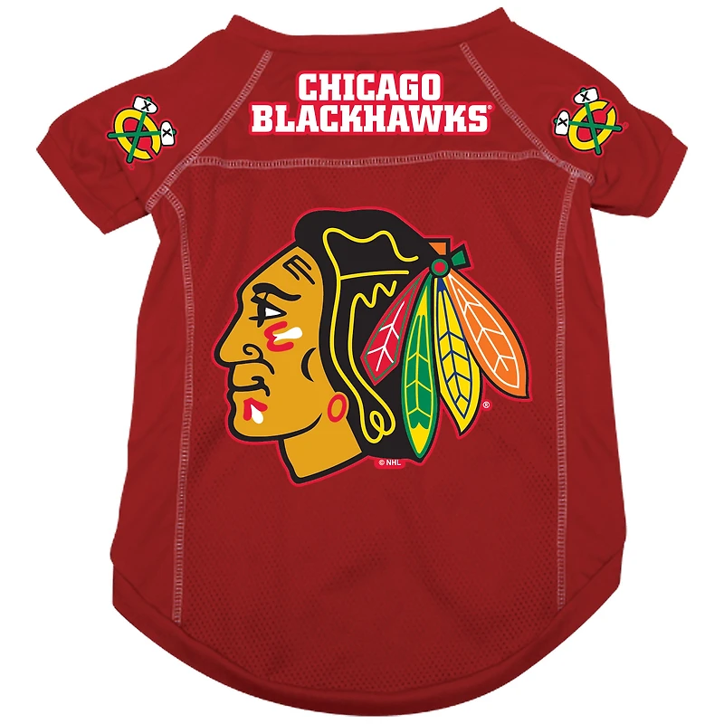 Maillot Chicago Blackhawks pour animaux de compagnie
