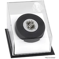 Vitrine de luxe avec logo des Blackhawks de Chicago