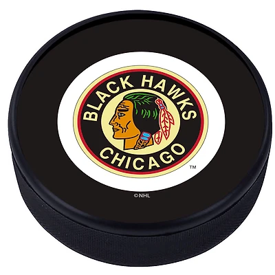 Chicago Blackhawks - Rondelle de hockey classique texturée