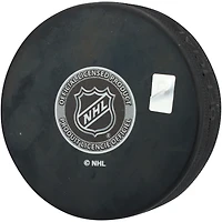 Chris Chelios Chicago Blackhawks Autographed Hockey Puck with "HOF 13" Inscription