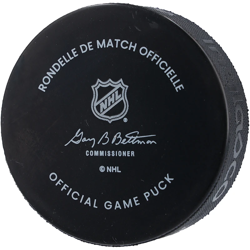 Connor Bedard Chicago Blackhawks Autographed 2024 NHL Winter Classic Official Game Puck